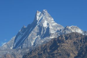 Machhapuchre is the outstanding mountain in Nepal.